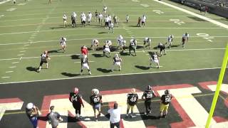 College Gridiron Showcase  Desperados Team Practice  012815  Pt1 [upl. by Orola]