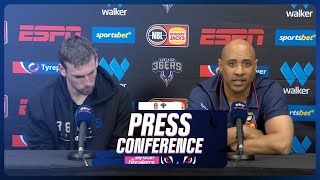 Press Conference  Adelaide 36ers vs BNZ Breakers 301123 [upl. by Gal253]