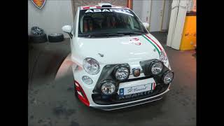 Fiat 500 Abarth Factory Rally Car R3T Part 1 [upl. by Arlina]