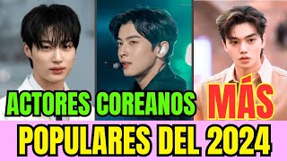 LOS ACTORES COREANOS MÁS DESTACADOS DE LOS KDRAMAS [upl. by Eedyak755]