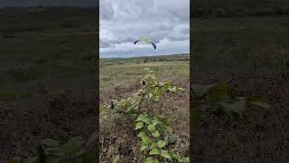 Decolando em ItaberabaBA aventuravoolivrevoolivrebrasilparamotorparagladingparapente [upl. by Niwde]