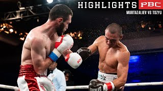 Murtazaliev vs Tszyu HIGHLIGHTS October 19 2024  PBC on Prime Video [upl. by Eenal]