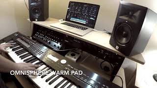 RD2000 Mainstage Sunday Keys Omnisphere 2 Keyscape [upl. by Sinnaoi137]