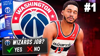 The Washington Wizards Rebuild  NBA 2K25 Franchise Ep1 [upl. by Ahsemad]