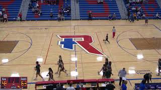 Roncalli High School vs Zionsville Community High School Womens Varsity Basketball [upl. by Saticilef]