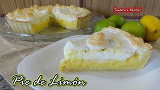 PIE DE LIMÓN fácil  Temperos e Sabores [upl. by Chud]