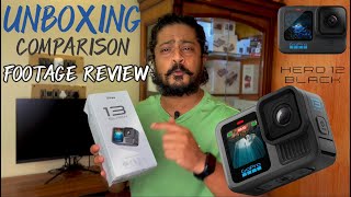 Which one Should You Pick GoPro 13 Vs GoPro 12  UNBOXING COMPARISON amp FOOTAGE REVIEW [upl. by Rehtse]