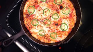 Cast Iron Pan Pizza [upl. by Lenzi574]