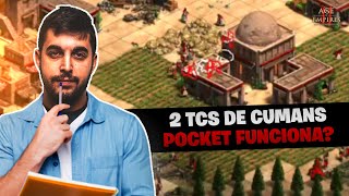 Como jugar de Pocket con Cumanos en 3vs3  Age of Empires 2 [upl. by Noiram]