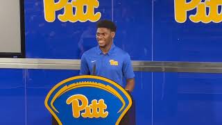 Censere Lee on the passing game transferring and more  Pitt football on PantherLaircom 272024 [upl. by Stutzman470]