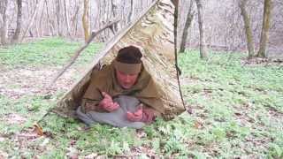 How to Make a 1 Person Floored Bivy with our PST [upl. by Spearing288]