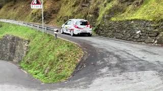 Rallye Int du Valais 2024 RENAULT CLIO RS R3 BFarine  C Waeber ES Pays du St Bernard [upl. by Nalyac]