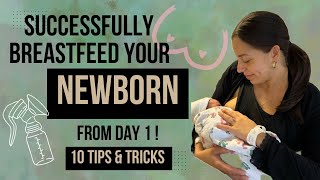 10 Breastfeeding TIPS  Watch this BEFORE delivery to SUCCESSFULLY nurse your baby from the START [upl. by Vilberg319]