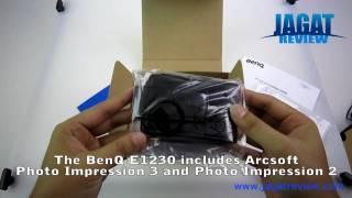 Unboxing BenQ E1230 Digital Camera [upl. by Hgierb887]