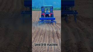 Seed drill machine 🛡️agriculture shorts villagelife [upl. by Aneloj241]