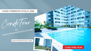 Avida Towers Davao  Studio Unit Condominium for Sale  Condo Tour by DavaoPropertySolutions [upl. by Elocan735]