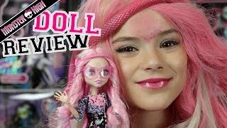 Monster High Viperine Gorgon Doll Review  KITTIESMAMA [upl. by Anaicul970]