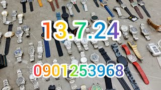 13724 Đồng Hồ Si Reef Tiger Tommy CCCP Elgin MVW Smartphone Smartwatch Casio Armani Lad weather [upl. by Martinsen880]