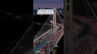 How bad the traffic is in San Francisco 🌉🤯  🎥 thurbershots [upl. by Ayahs165]