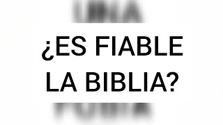 ¿Es fiable la Biblia [upl. by Llenehc]