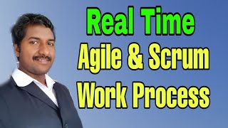 Agile Methodology Work Process Telugu [upl. by Assilen]