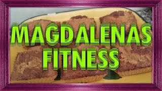 MAGDALENAS FITNESS al HORNO  MUY SALUDABLES Sin Azucares amp Sin Grasas [upl. by Rosalie]