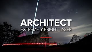 Outdoor Architectural amp Landmark Illumination Laser System  KVANT Architect [upl. by Ailatan]