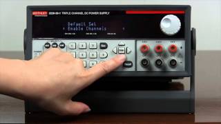 Keithley 2200 and 2230 Series Demo [upl. by Tirzah28]