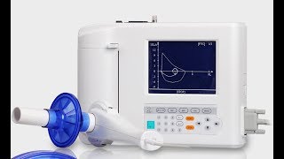 pulmonary function spirometry pft test machine with CE Certificate [upl. by Htebazie108]