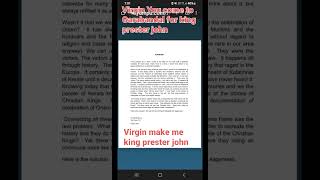 St John Baptist and king prester john are the two witnesses of Jesus of Revelation 11 [upl. by Airamak697]