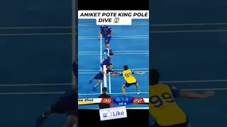 ANIKET POTE  POLE DIVE  BEST DOSE  2024 SUPER DOSE  shorts trend khokho [upl. by Anairda912]