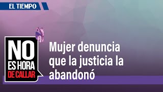 Mujer denuncia violencia intrafamiliar  El Tiempo [upl. by Colyer]