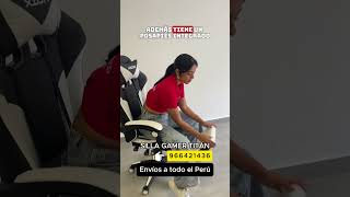 ✅​Silla gamer titán nuevo modelo cómoda y relajante [upl. by Aihsakal]