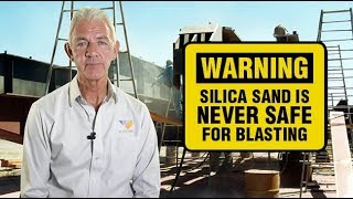 Is silica sand safe to use as a blasting abrasive [upl. by Swithbart471]