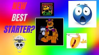 Tarnished Fredbear is the BEST starter IN FNTD  Roblox [upl. by Illah]