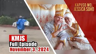 KMJS November 3 2024 Full Episode  Kapuso Mo Jessica Soho [upl. by Asenad]