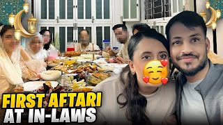 Iftaari dawaat at my inLaws🥗🍗🥘  Sub Kuch Mari Pasand Ka Bana Howa Tha🥰  Uk Ramadan Vlog 05 [upl. by Anoyk]