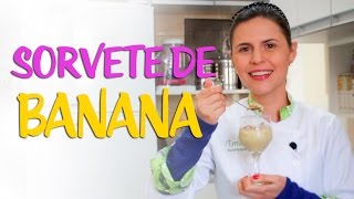 Sorvete de banana congelada  VontadeDeDoce 5 [upl. by Blaire]