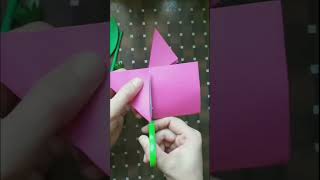 How to do craftdiy homedecor craft flowerpapercraft [upl. by Tinya968]