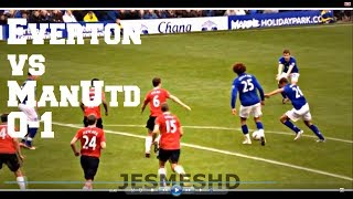 Everton vs Manchester United 01 HD [upl. by Neelhtac]