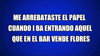 EL VENDE FLORES KARAOKE [upl. by Llevrac]