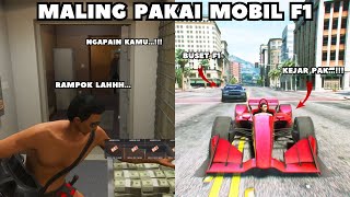 RAMPOK PAKAI MOBIL F1  GTA V ROLEPLAY [upl. by Hguh160]