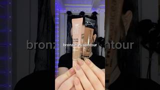 Bronzer vs Contour ‼️  shorts makeup christian [upl. by Orion]