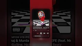 FEFE  6ix9ine Nightcore fefe 6ix9ine spedup spedupaudios nickiminaj viral music [upl. by Anallese]