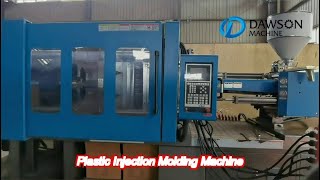 servo type mini injection moulding machine for water bottle lids pp cover [upl. by Ramak485]