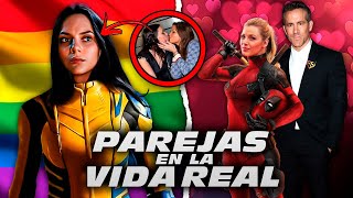 💖 PAREJAS de DEADPOOL y WOLVERINE en LA VIDA REAL 💛 Deadpool Wolverine [upl. by Rodl]