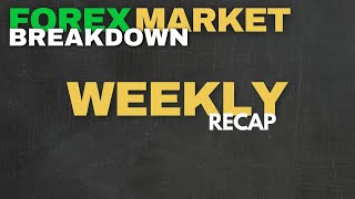 Forex Market Breakdown  Weekly Market Recap [upl. by Ardys595]