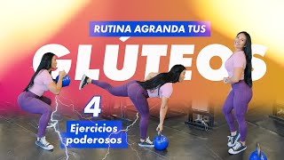 GLUTEOS GRANDES RESULTADOS RÁPIDO [upl. by Neltiac]