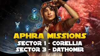 Doctor Aphra Missions Corellia amp Dathomir DS Mix Rise of the Empire ROTE TB Sector S1 amp S3  SWGOH [upl. by Aramot]