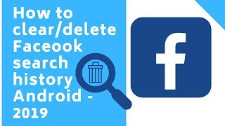 How to delete Facebook search history  2020 [upl. by Con]